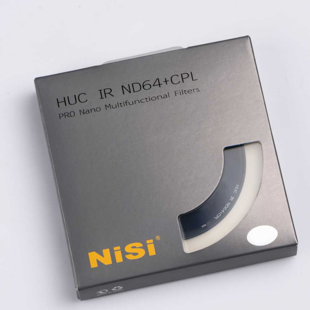 NiSi HUC Pro Nano IR ND64 + CPL 2in1-Filter